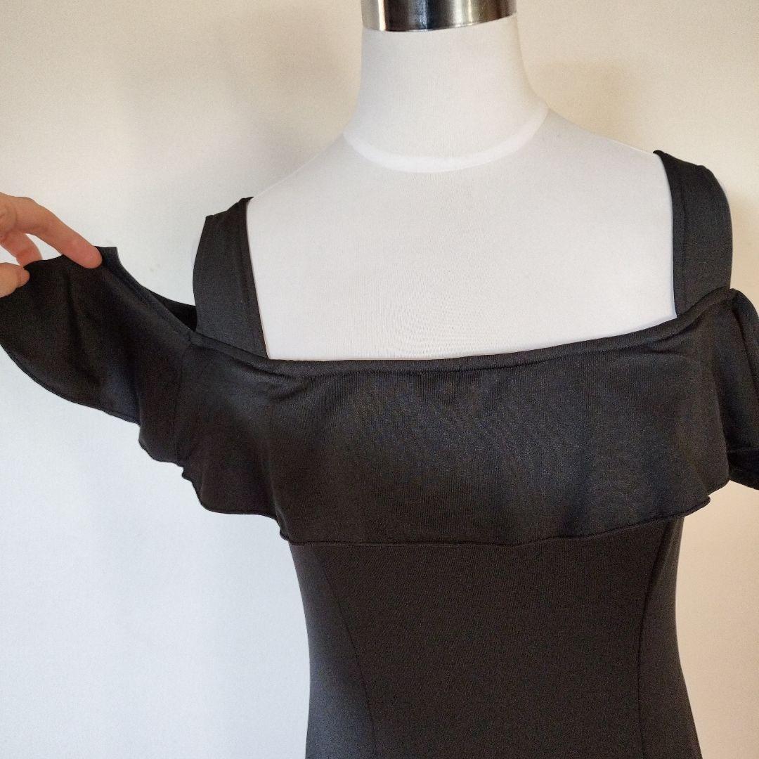 未使用 社交ダンス ワンピース レッスン プラクティス 練習着　パーティードレス