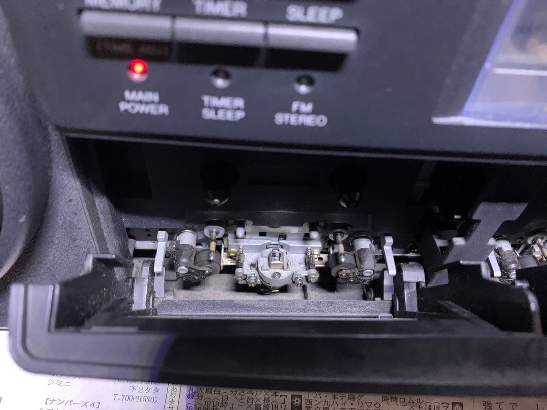 【美品、再生ok】SHARP QT-77CD コンパクトディスク ダブルカセット