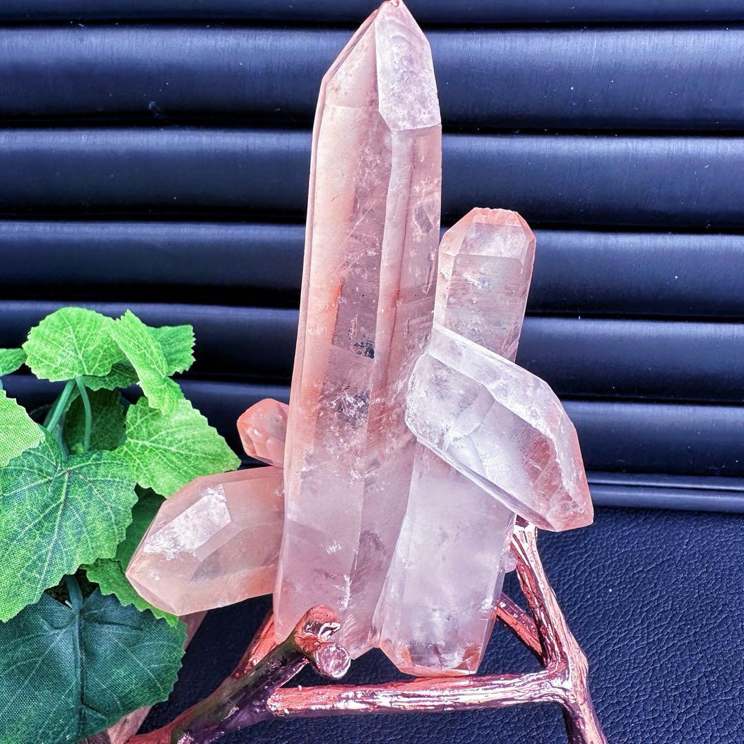 別格高級品❗️爆レア❗️両剣❗️超綺麗♡可愛い♡☆ピンクレムリアンシード原石A1348