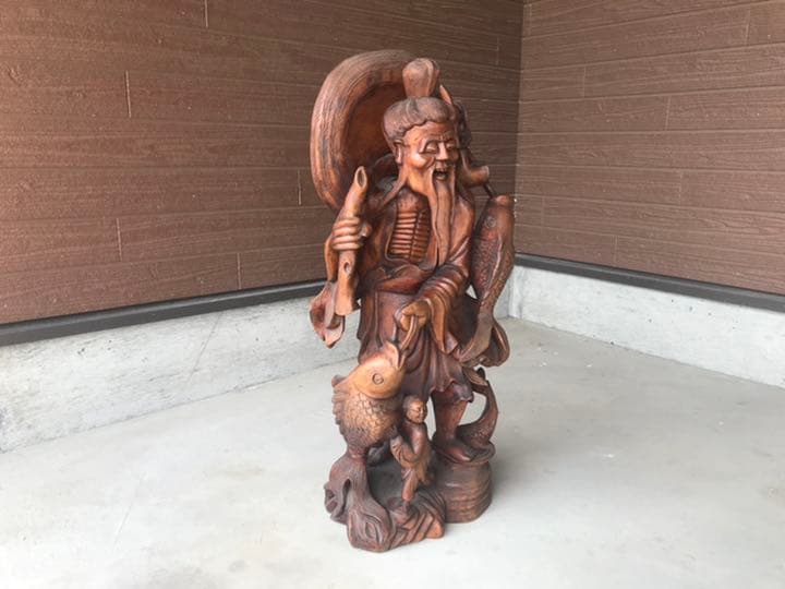 骨董品　木像