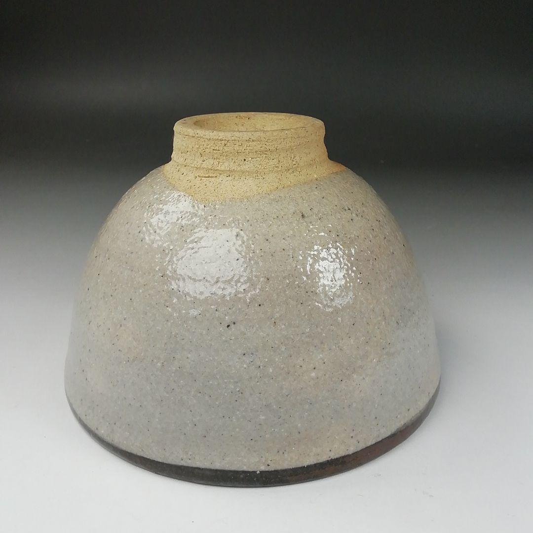 Ｔ３３５　茶碗　『唐津茶碗』『日在窯　鶴田豊己 作』　共箱　抹茶碗　茶道具