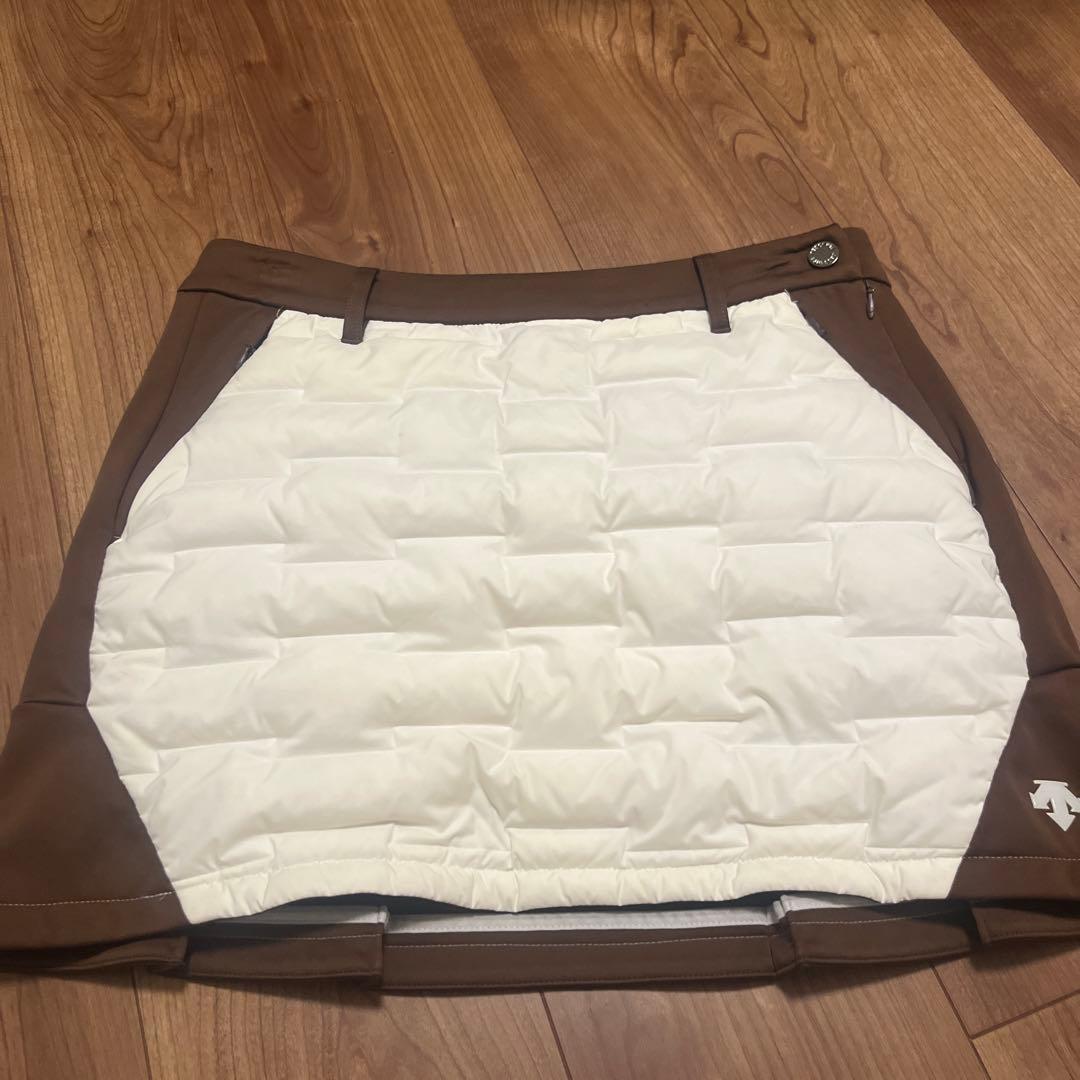 DESCENTE GOLF レディース ダウンジャケット スカート セットアップ