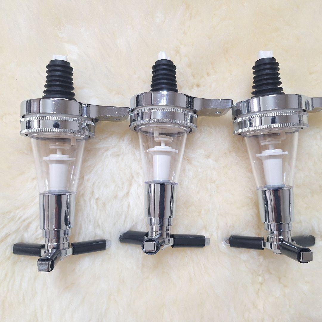 回転式 6連 ボトルディスペンサー 動作確認済 洗浄済 業務用 バー用品