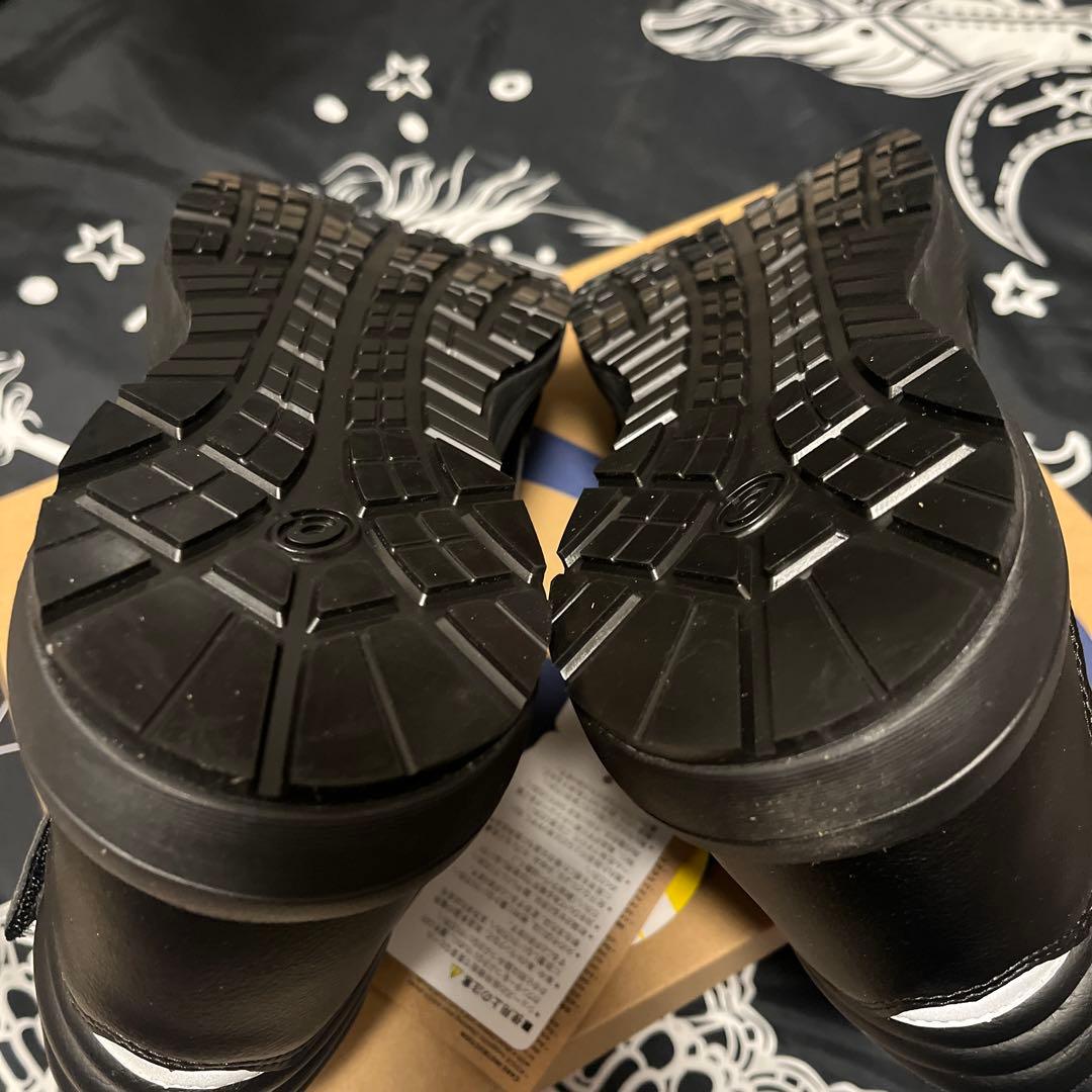 ASICS CP312 マジックテープ　人気のブラック　26.5cm 新品未使用