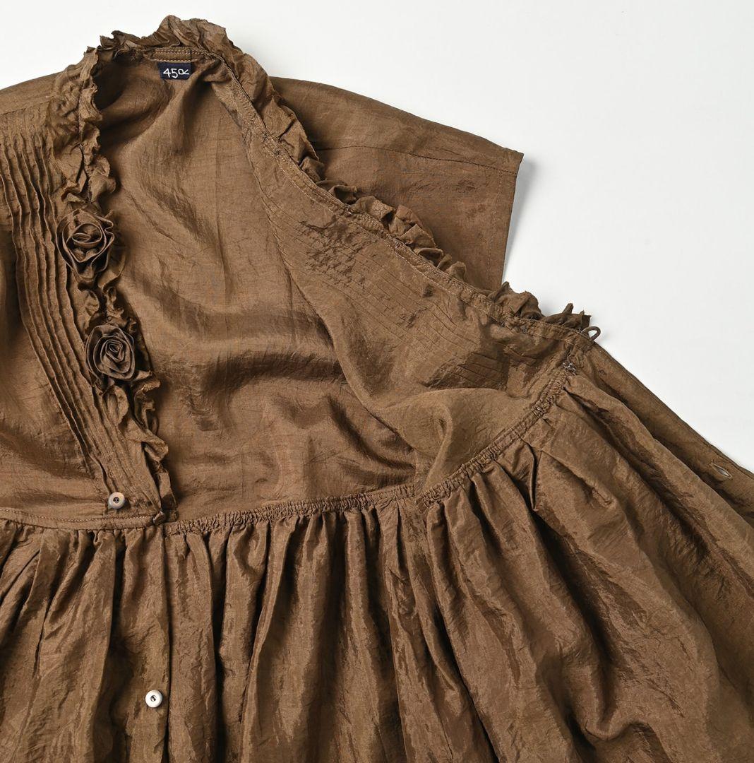 【未使用】 45R インドシルクのキャミ