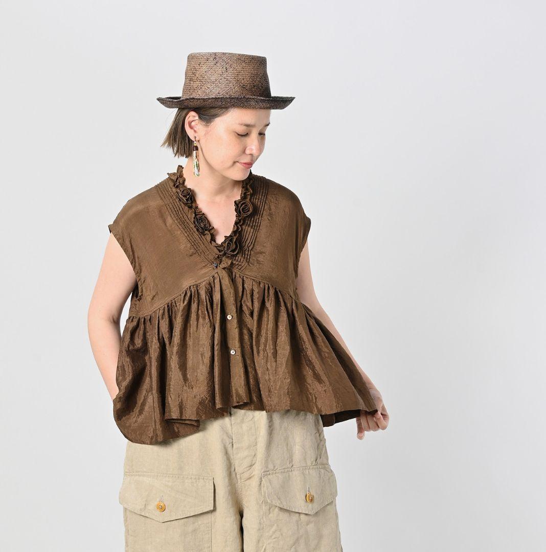 【未使用】 45R インドシルクのキャミ