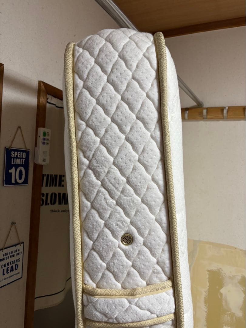 maki　シングル スプリングマットレス ホワイト