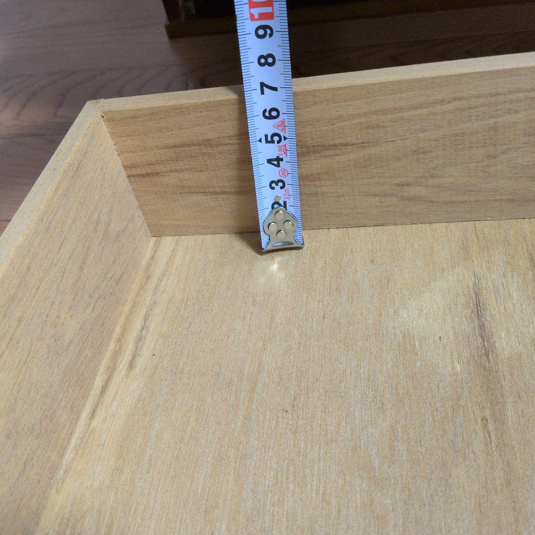 木製 ４段引き出し付きラック　 シェルフ