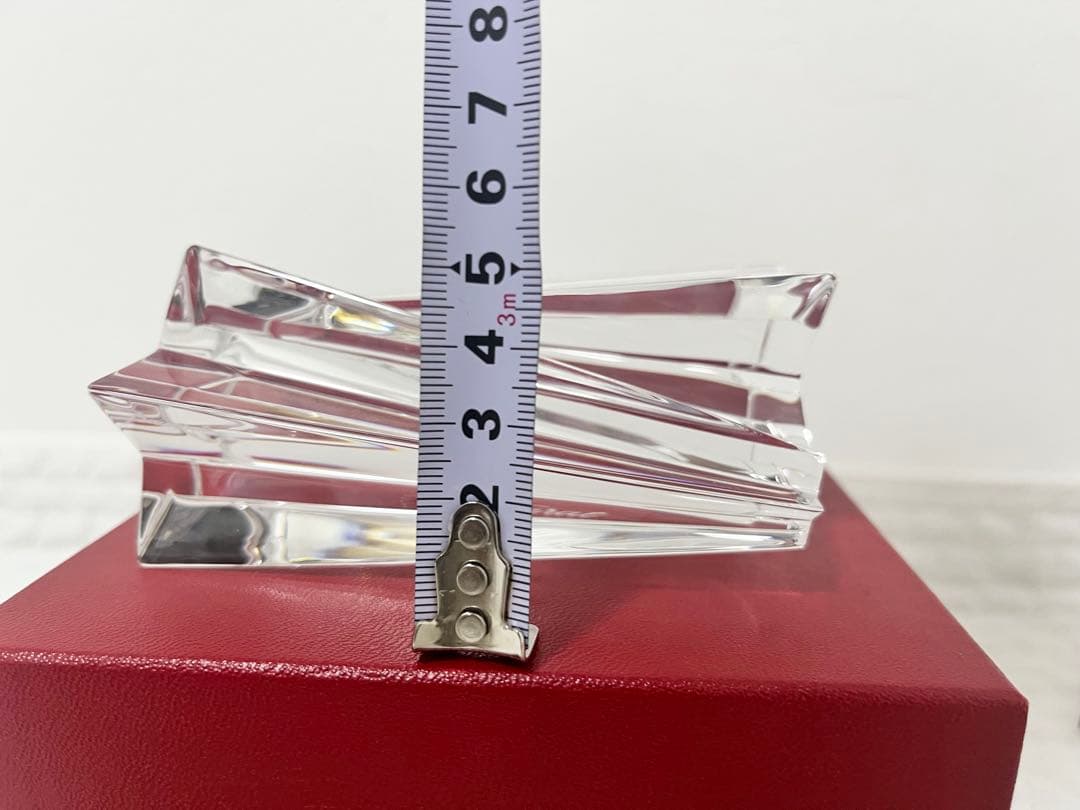 【極美品】バカラ／BACCARAT シューティングスター トロフィー 置物