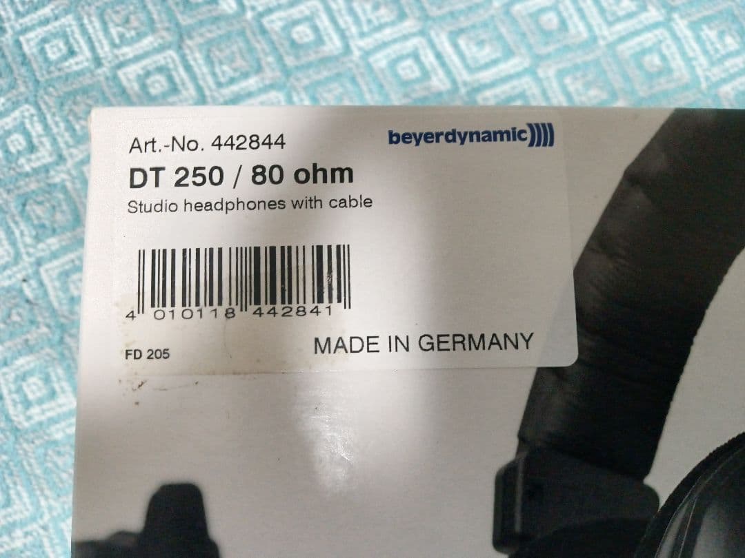 りっきーさん専用 beyerdynamic DT 250 80 ohm