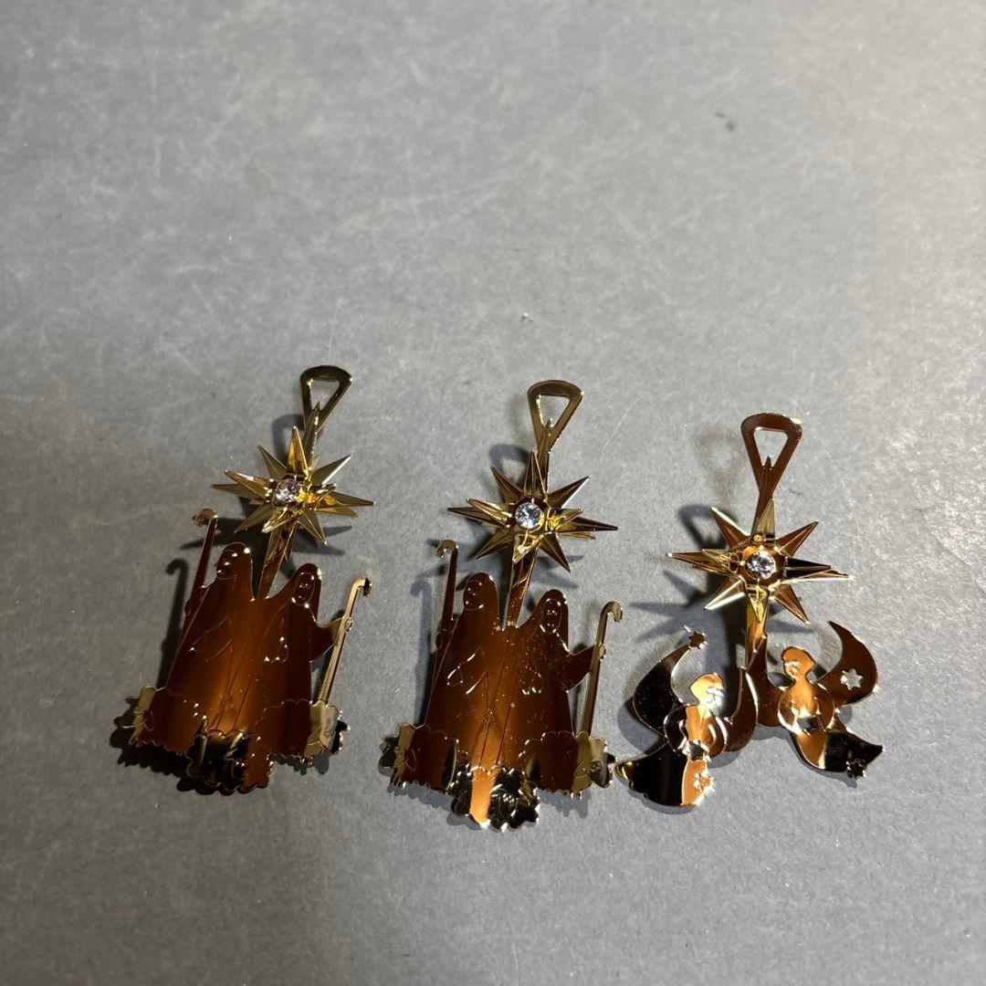 ジョージ　ジェンセン　クリスマス　オーナメント　3点