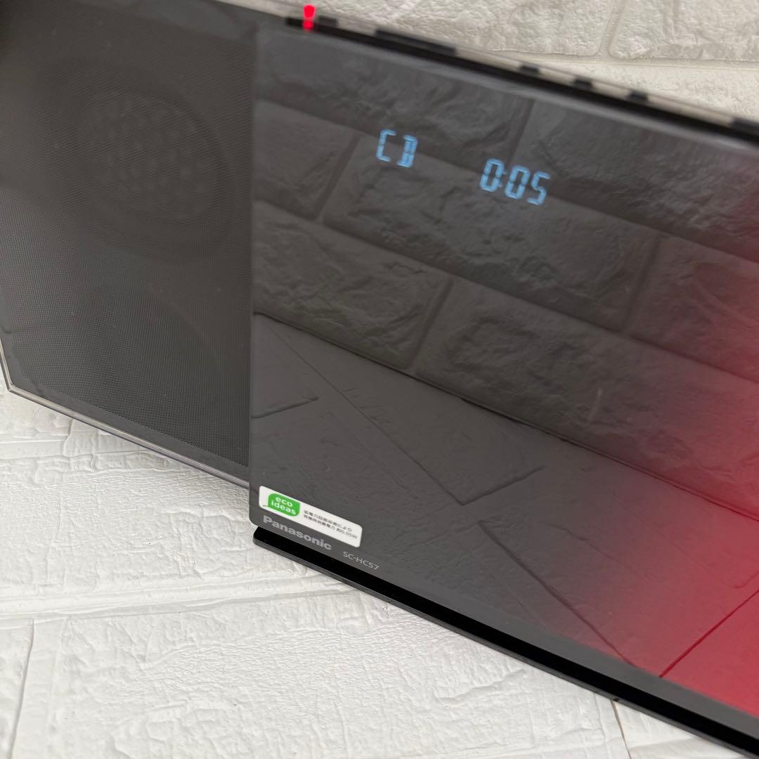 超美品Panasonic コンパクトステレオシステムD-Dock SC-HC57