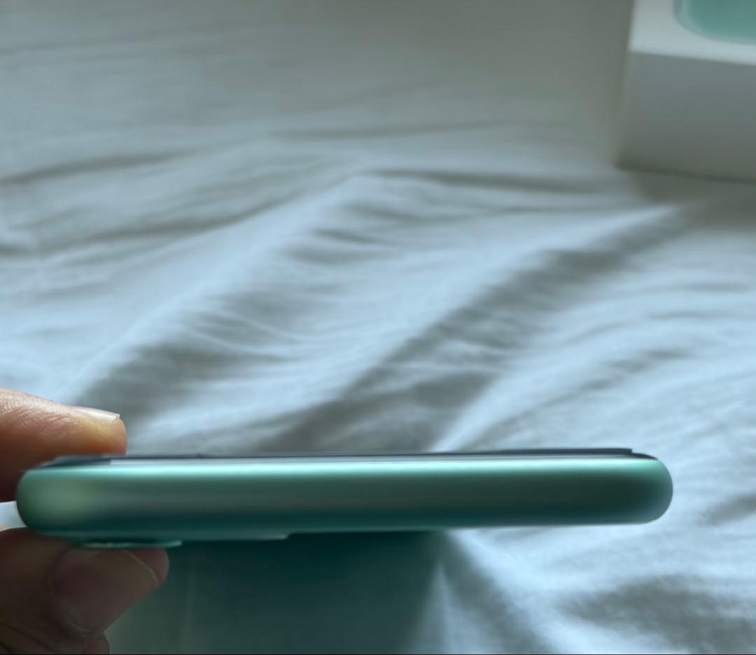 付属品付き！SIMフリー Apple iPhone11 64GB ミントグリーン