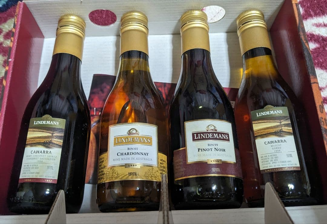 ★激レア　【未開封】ジャッキーチェン　リンデマンズ ワイン 4本セット