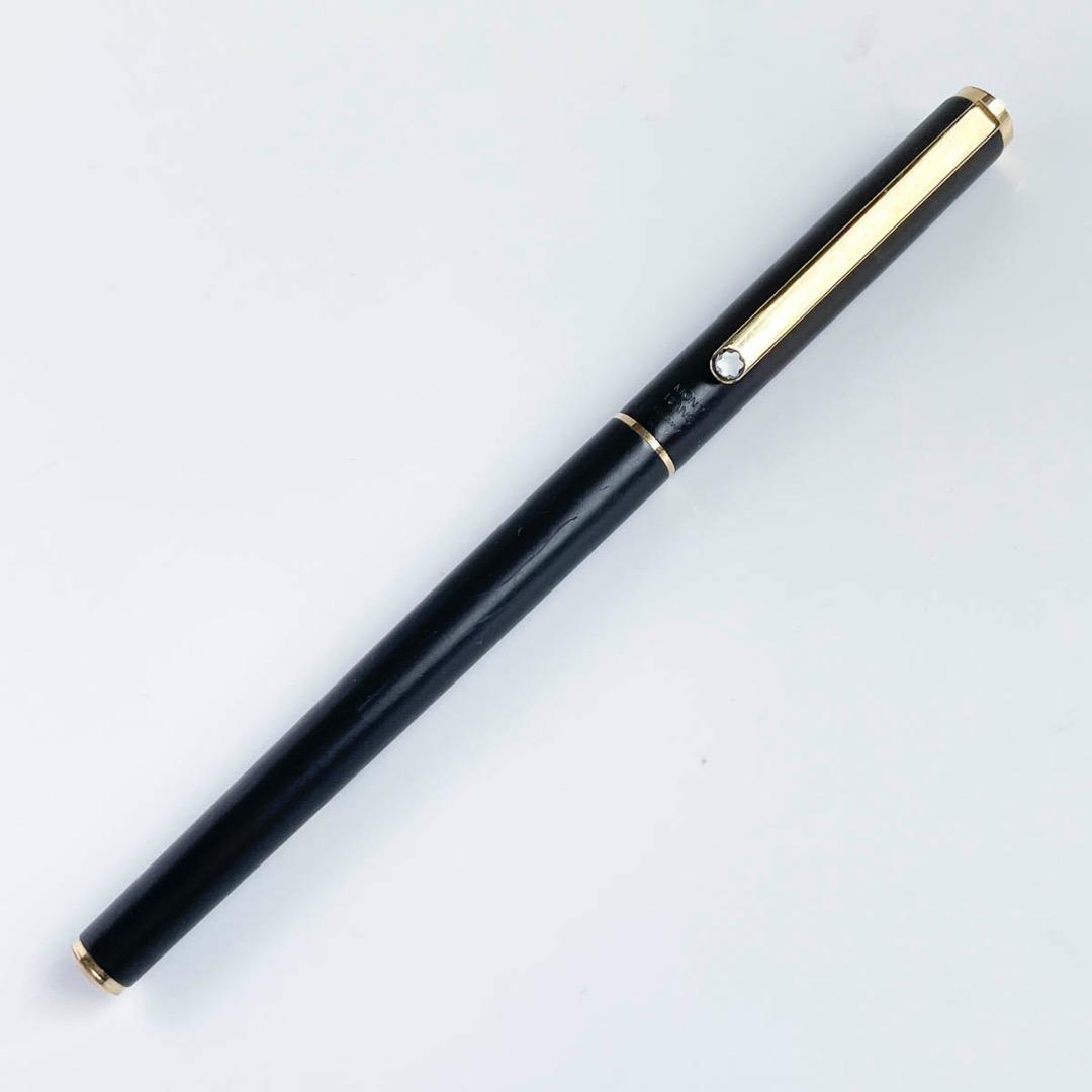 モンブラン 万年筆 80年代 ノブレス Sライン インク・ケース付 普段使い