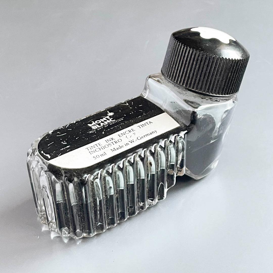 モンブラン 万年筆 80年代 ノブレス Sライン インク・ケース付 普段使い