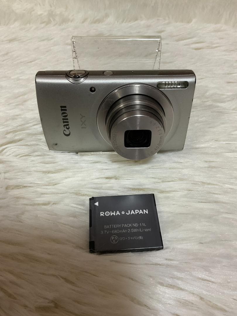 【簡易動作確認済】Canon IXY200 PC2333 コンデジ シルバー