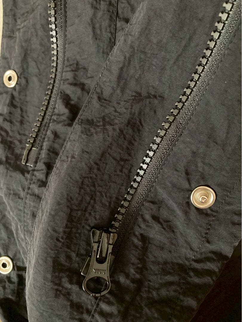 mao made マオメイド ヴィンテージウェザーリブニット マウンテンコート