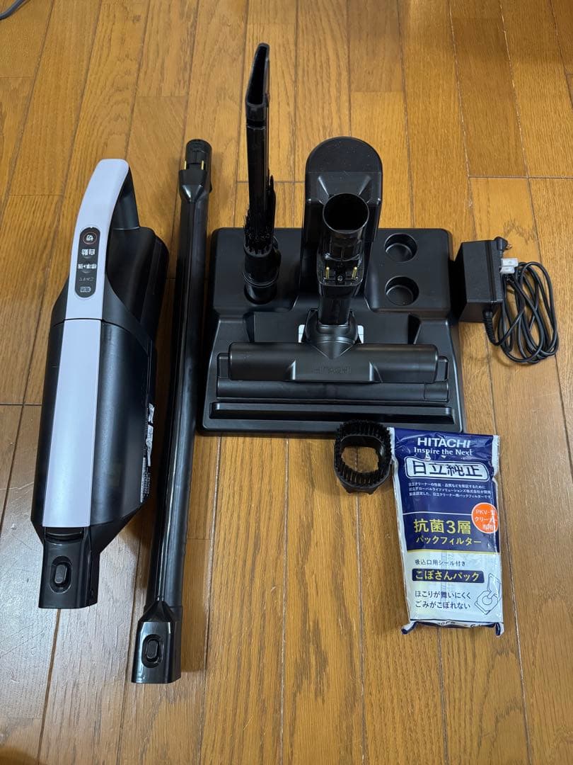 日立 HITACHIかるパックスティック　紙パック式　PKV-BK3L 美品！