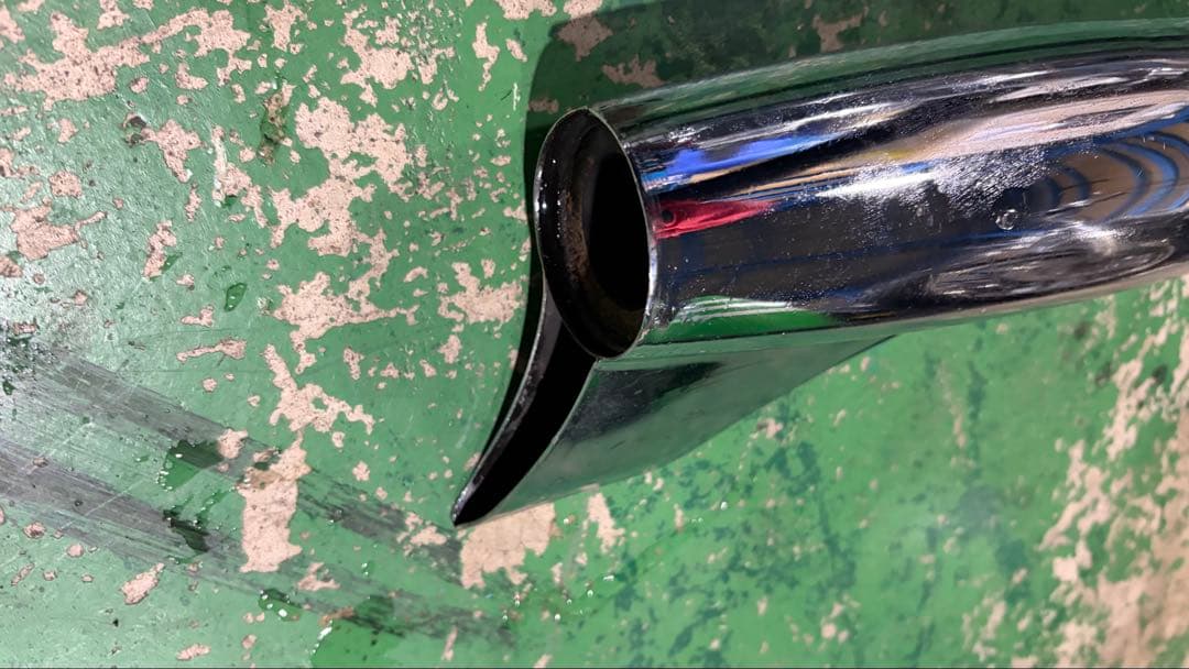 FLSTS スプリンガー 純正 フィッシュテール マフラー サイレンサー