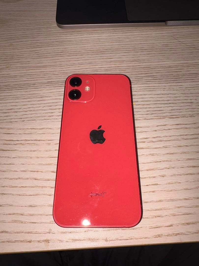 z*中様 Apple iPhone 12 (赤) 本体　美麗品※一部機能不良　箱