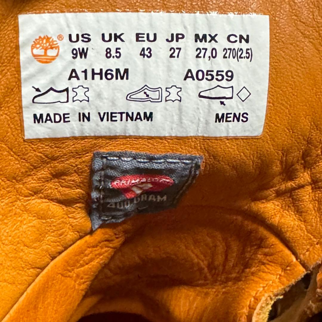 【27cm✨】timberland 6インチプレミアムブーツ スウェードレザー