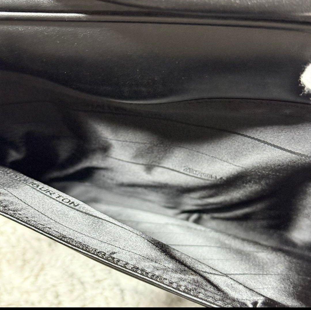 未使用　ゼロハリバートン　レザー　ビジネスバッグ　ブラック　大容量