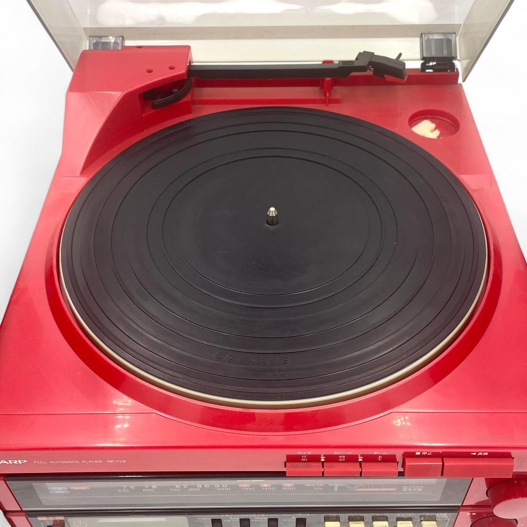 【動作確認済】SHARP ステレオミュージックシステム /SR-TV８