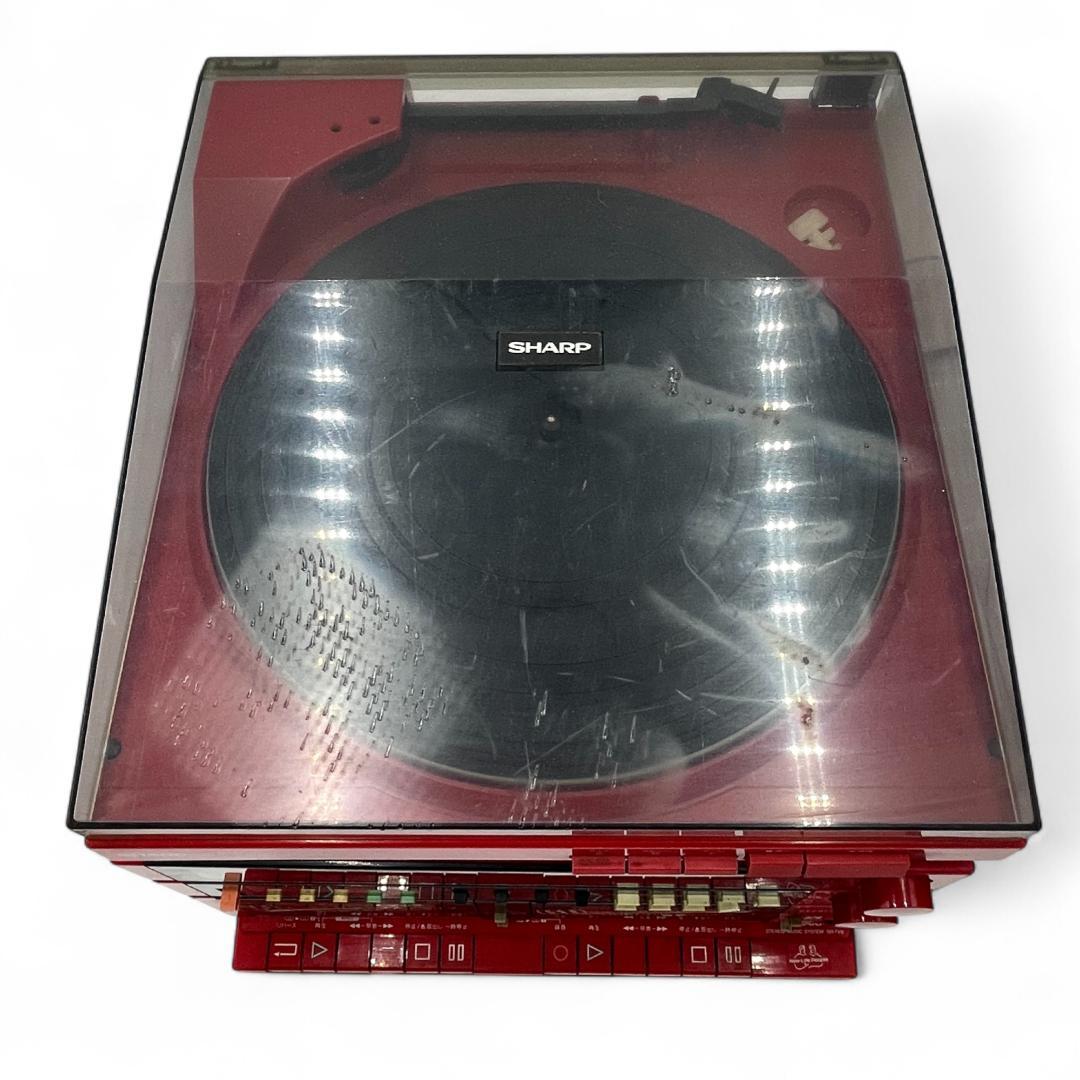 【動作確認済】SHARP ステレオミュージックシステム /SR-TV８