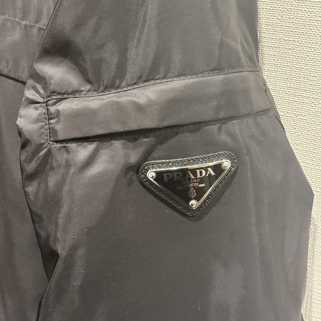 美品　PRADA プラダ　ナイロン　ジャケット　三角ロゴプレート