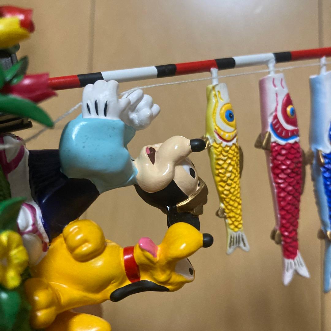 【即購入ok!!】レア ディズニー ミッキー ジオラマ 五月人形 フィギュア