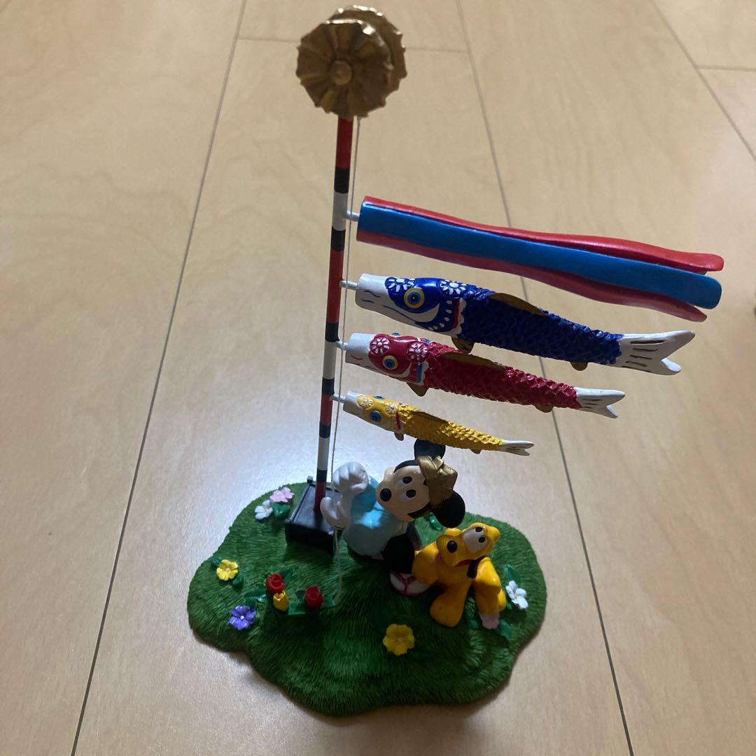 【即購入ok!!】レア ディズニー ミッキー ジオラマ 五月人形 フィギュア