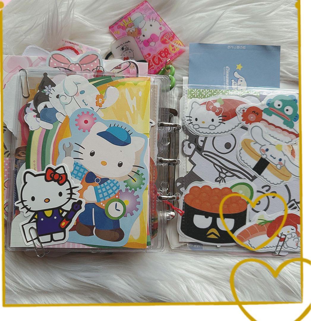 サンリオおすそ分けファイル♡Kitty♡マイメロダイカット尽くしレアレア限定1