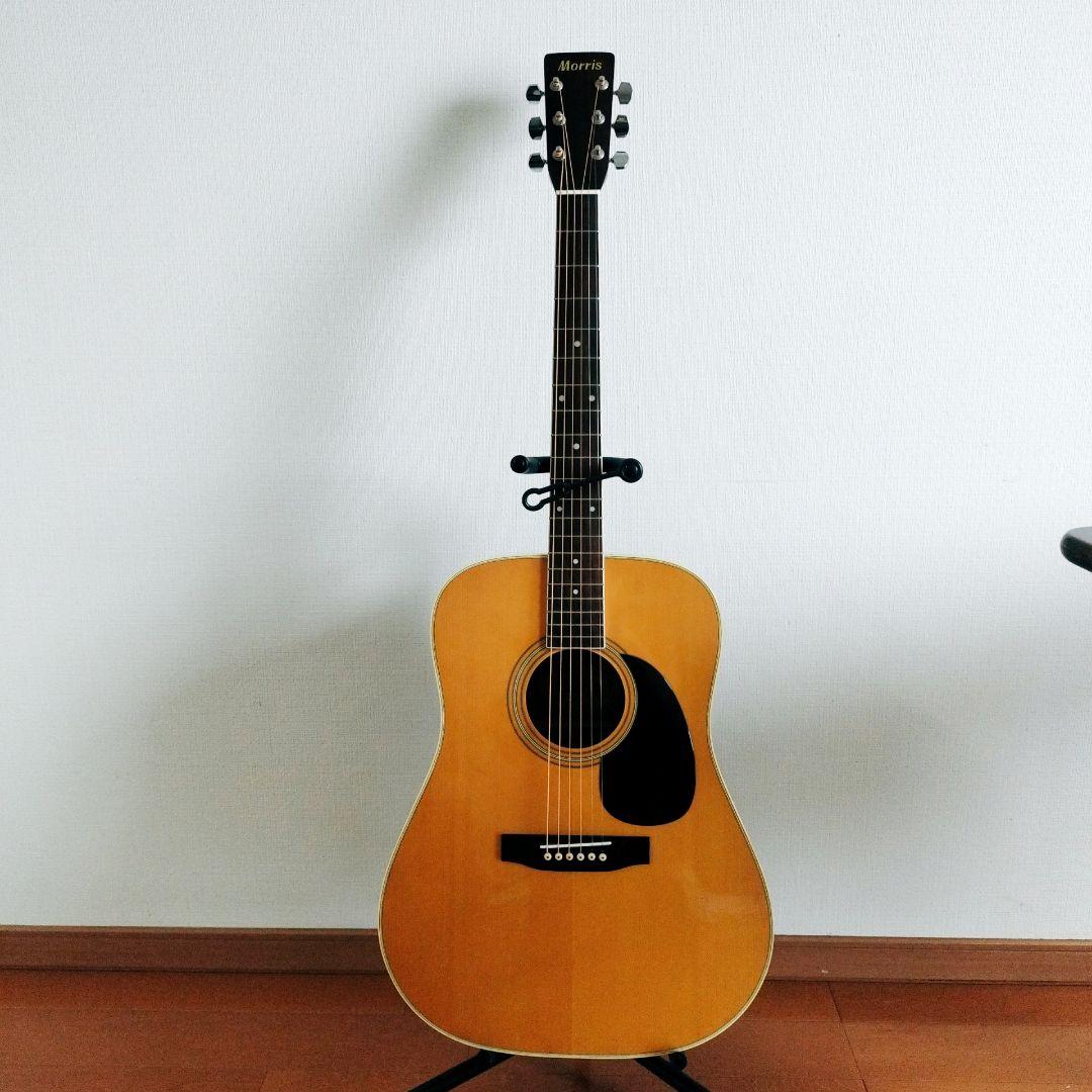 Morris　アコースティックギター　W-20　ソフトケース付　モーリス