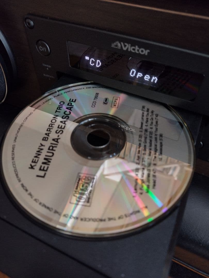 ビクター EX-D6 ウッドコーン CD FM BT USB 23年 動作良好