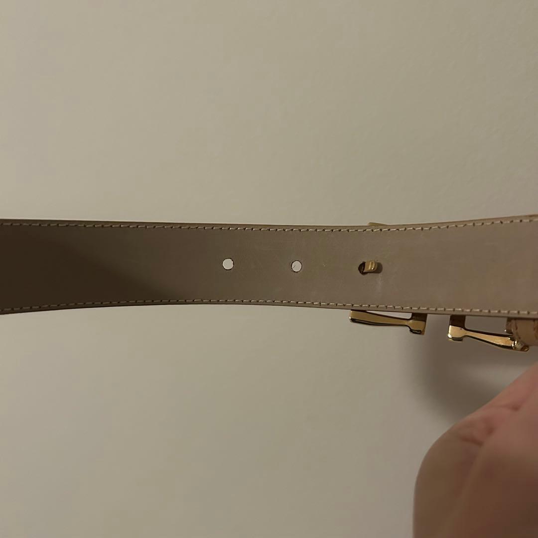 Salvatore Ferragamo ベージュ ベルト