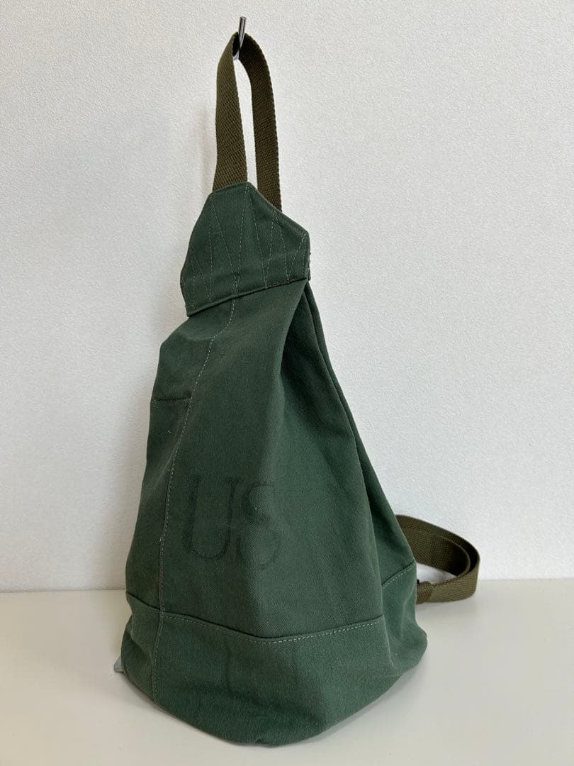 ビンテージ　リメイクバッグ　TALONzip アメリカ軍　ボディバッグshort