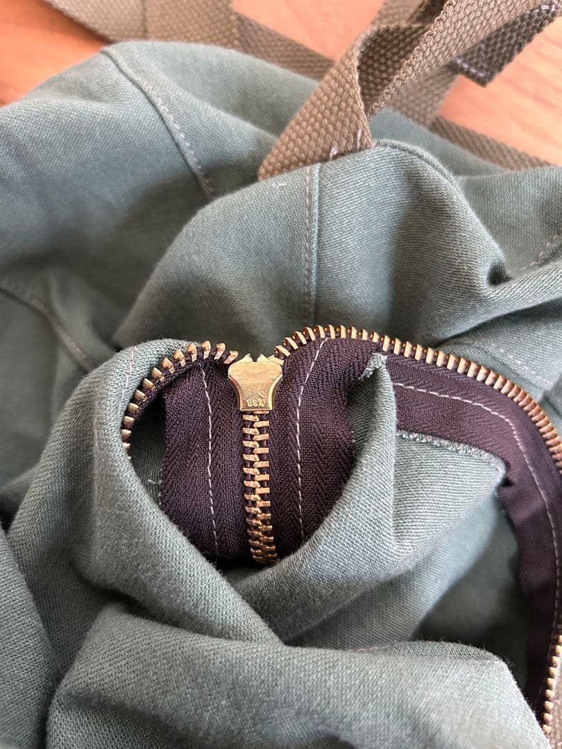 ビンテージ　リメイクバッグ　TALONzip アメリカ軍　ボディバッグshort