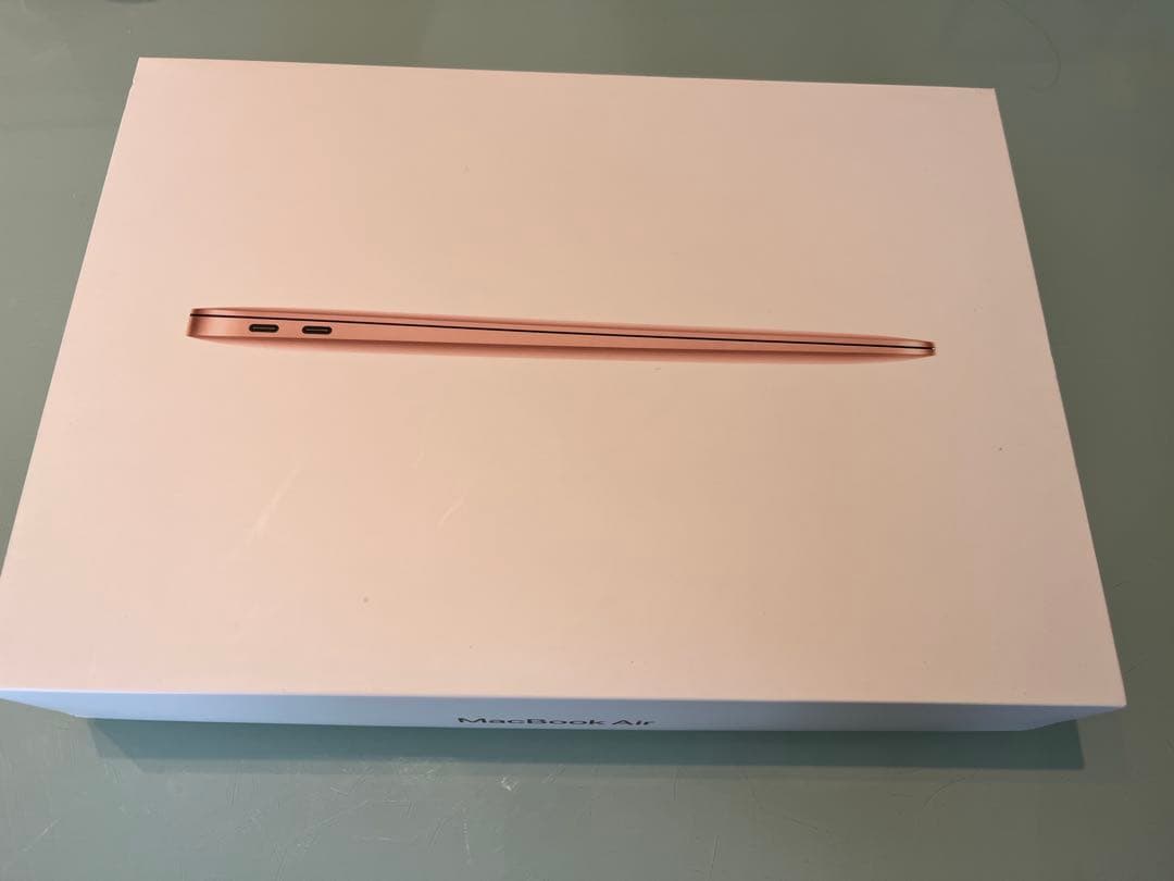 MacBook Air ゴールド 本体と箱付き