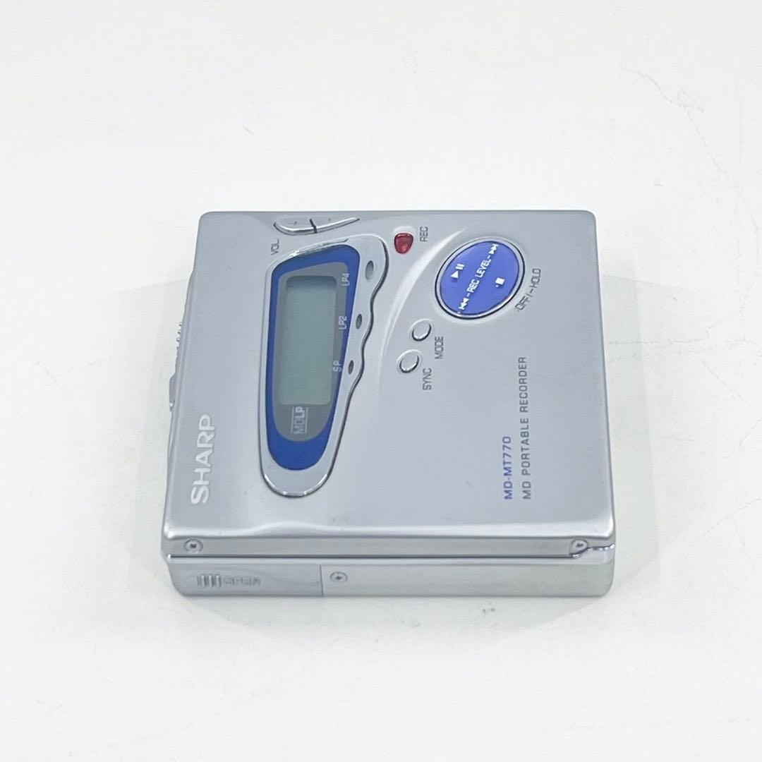 SHARP MD-MT770 MDレコーダー 再生OK 録音OK 完動品
