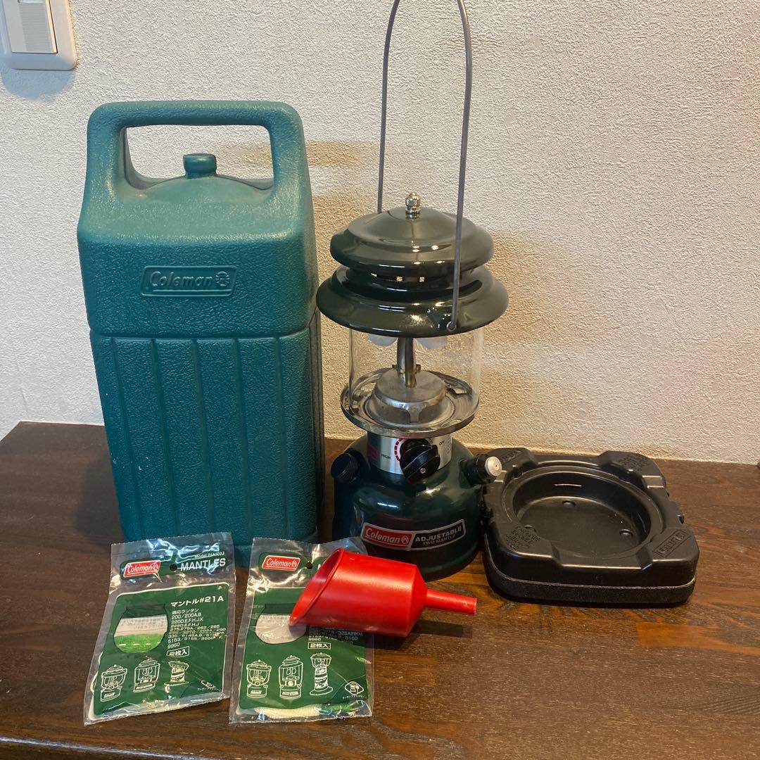 コールマン アジャスタブル ツーマントル ランタン 1995年製 ビンテージ