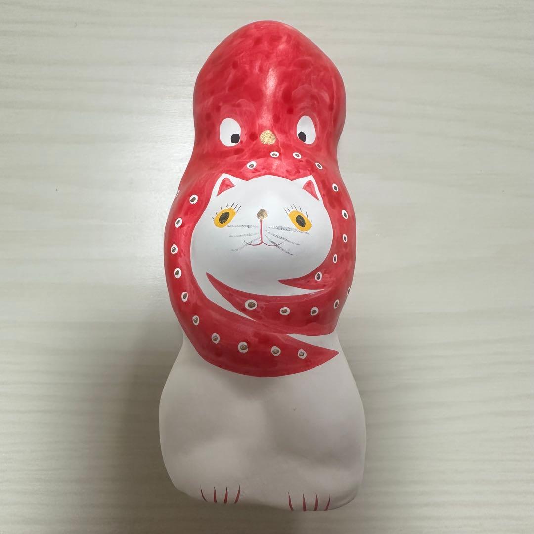 猫に蛸　相良人形