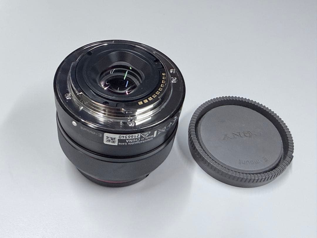 SONY E 18-35mm F1.8 レンズ