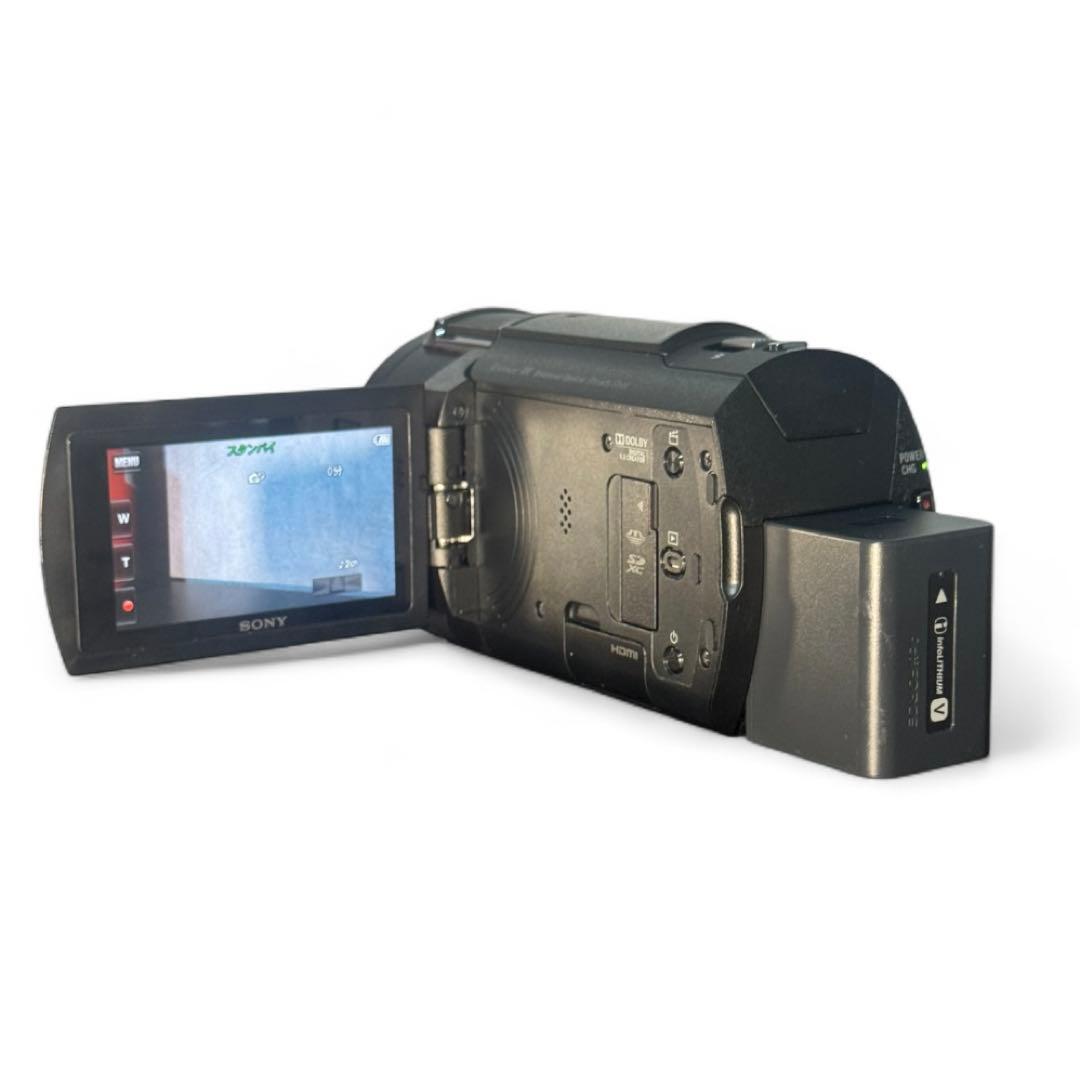 SONY FDR-AX45Aブラック・4万5千円相当のバッテリー・ケース・充電器
