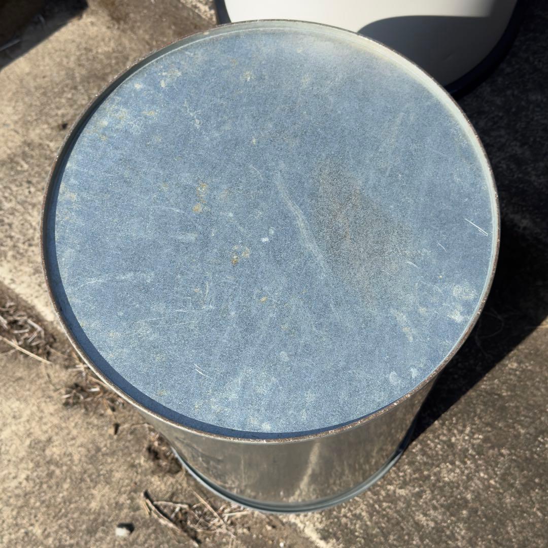 リメイク品 マットホワイト WESCO ダストボックス プッシュボーイ 50L