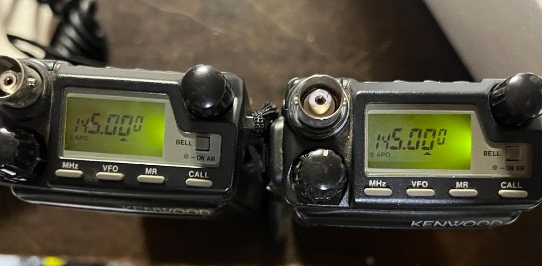 2台セット KENWOOD トランシーバー TH-25G ハンディトランシーバー