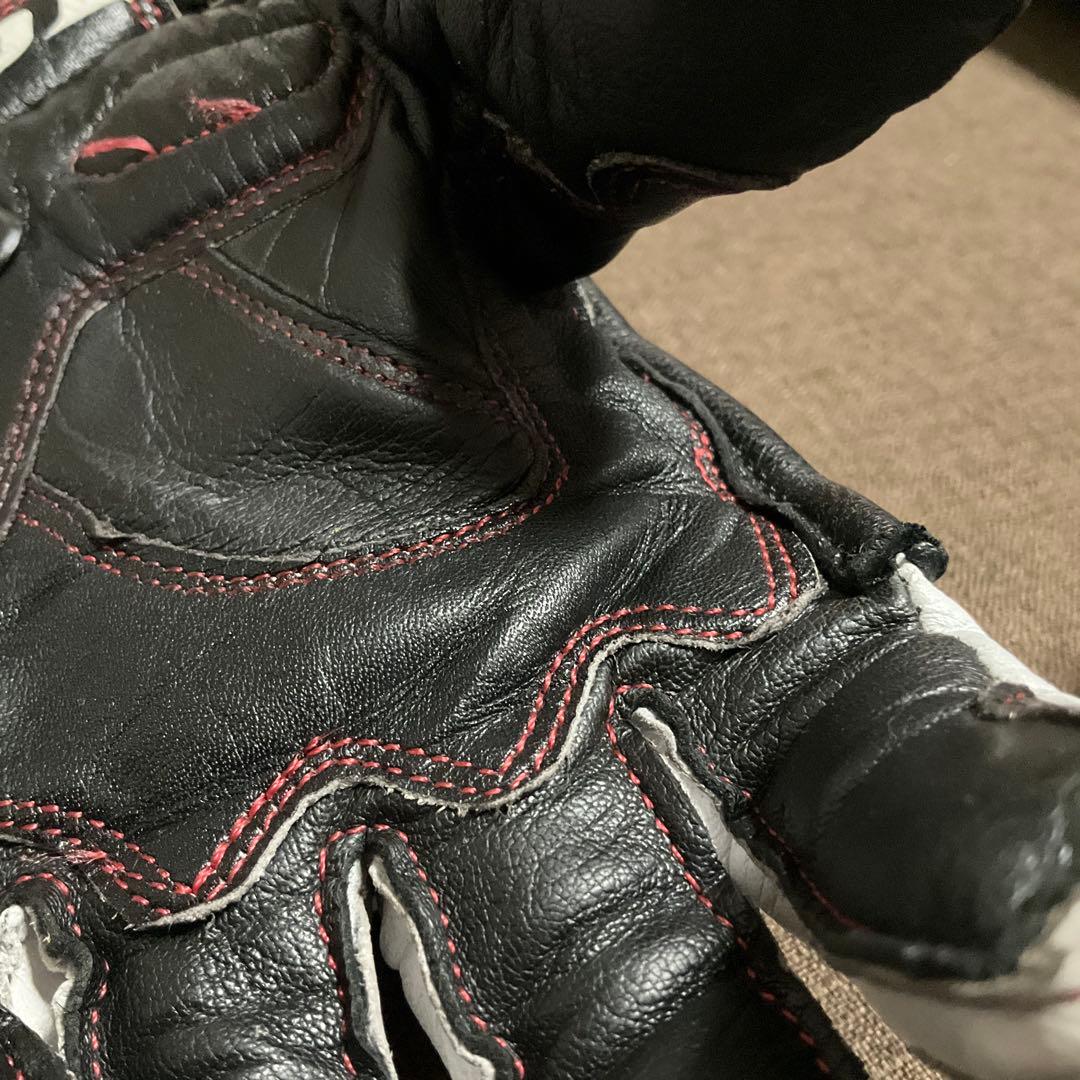 ヒョウドウ レーシンググローブ　HYOD HRG201DN D3O 赤　M