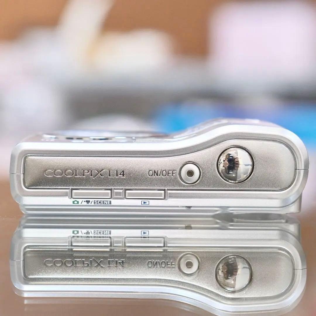 美品名機 動作品 平成レトロ Y2K CCD Nikon COOLPIX L14