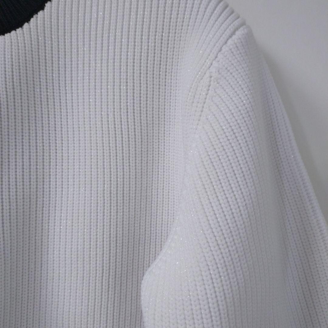 JUSGLITTY シャイニーマルチボタンカーディガン