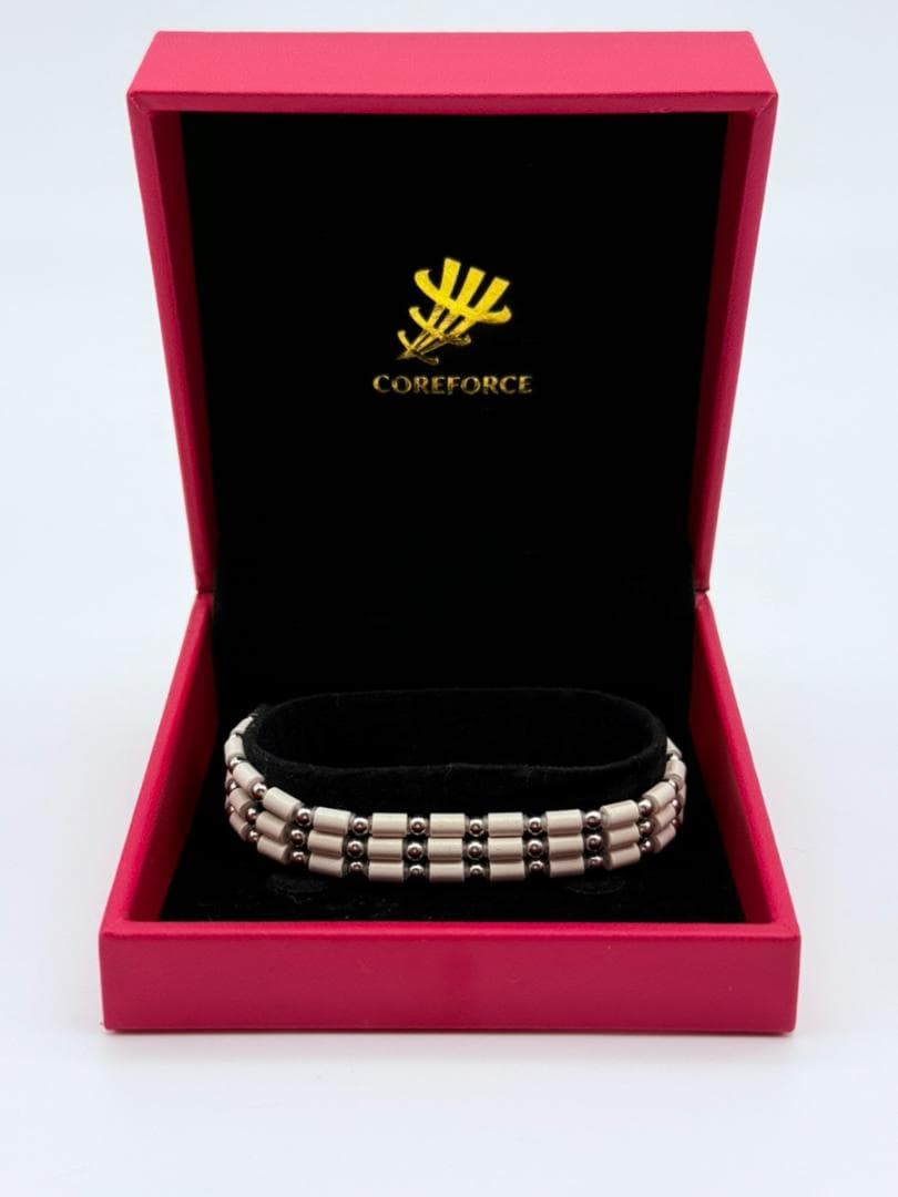 コアフォース ループ SUS 50 ホワイト ブレスレット ネックレス 正規品